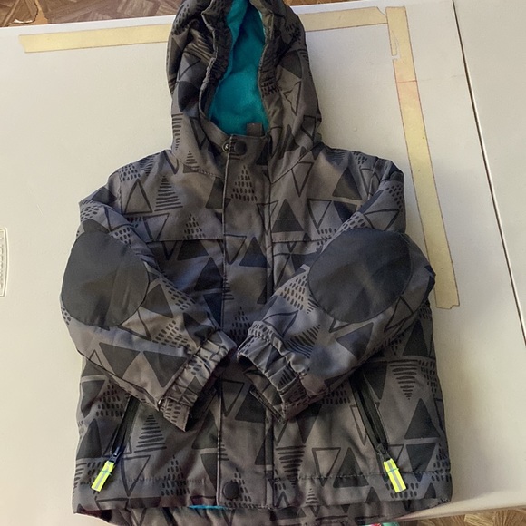 Cat & Jack fleece lined 3 in 1 jacket - Picture 3 of 9